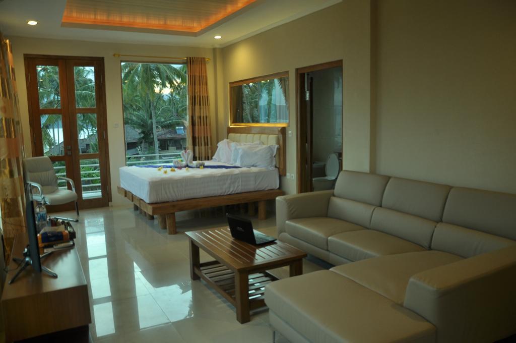 Crystal Beach Bali Candidasa Quarto foto